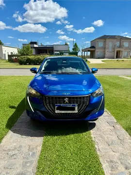 Peugeot 208 Allure 1.6 Tiptronic usado (2022) color Azul financiado en cuotas(anticipo $10.500.000 cuotas desde $490.000)