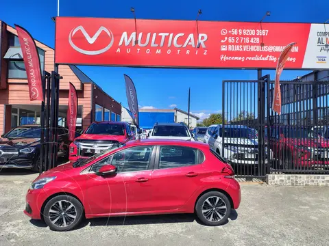 Peugeot 208 1.6L 5P Active Pack HDi usado (2018) color Rojo financiado en cuotas(pie $1.520.000)