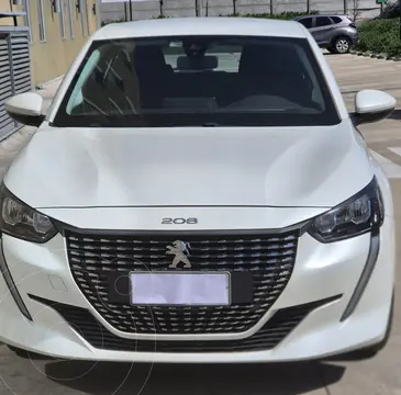 Peugeot 208 1.5L BlueHdi Active Pack 100HP usado (2021) color Blanco precio $10.200.000