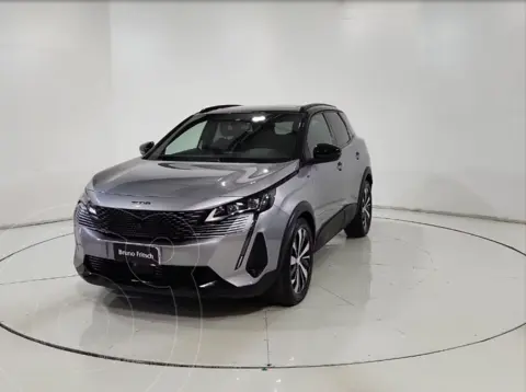 Peugeot 3008 1.6L PureTech GT Black Pack usado (2023) color Gris Metalico financiado en cuotas(pie $3.500.000)
