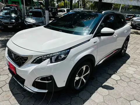 Peugeot 3008 GT Line 1.6 THP usado (2019) color Blanco financiado en mensualidades(enganche $102,250 mensualidades desde $7,541)