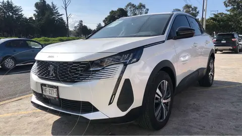 Peugeot 3008 1.6L Active usado (2022) color Blanco financiado en mensualidades(enganche $85,120 mensualidades desde $9,286)