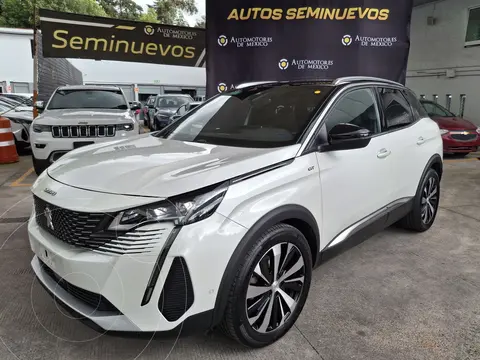 Peugeot 3008 1.6L GT 6vel usado (2024) color Blanco Nacarado financiado en mensualidades(enganche $106,000 mensualidades desde $11,564)