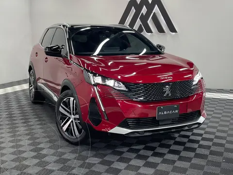 Peugeot 3008 1.6L GT usado (2022) color Rojo financiado en mensualidades(enganche $98,980 mensualidades desde $10,445)