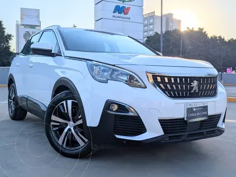 Peugeot 3008 1.6L Active usado (2020) color Blanco financiado en mensualidades(enganche $115,284 mensualidades desde $4,953)