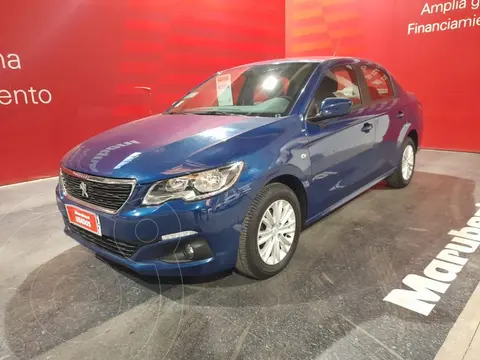 Peugeot 301 1.6L VTi Active 115HP usado (2021) color Azul Kyanos financiado en cuotas(pie $3.000.000)
