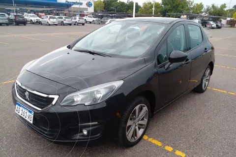 Peugeot 308 Feline THP usado (2018) color Negro precio $16.900.000