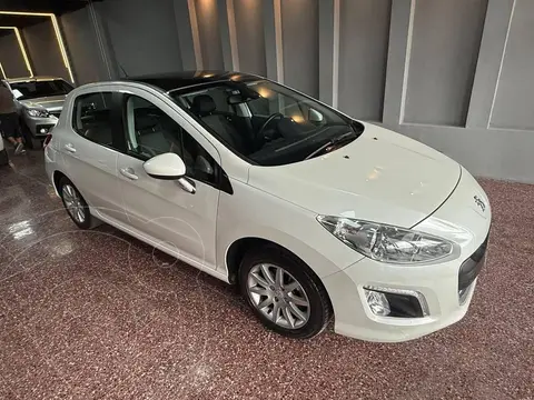 Peugeot 308 Allure NAV 2014/5 usado (2014) color Blanco Banquise precio u$s14.500