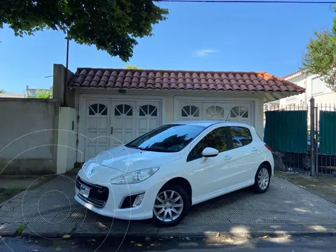 Peugeot 308 Active usado (2013) color Blanco Banquise precio $12.500.000