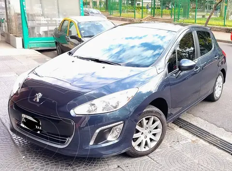 Peugeot 308 Allure NAV 2014/5 usado (2015) color Azul precio $13.900.000