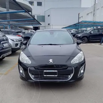 Peugeot 308 Allure NAV usado (2014) color Negro financiado en cuotas(anticipo $1.955.000 cuotas desde $83.538)