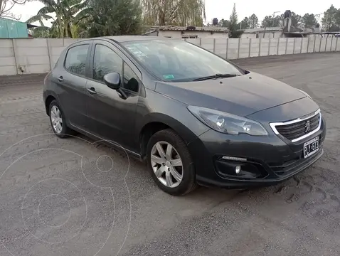 Peugeot 308 Allure NAV usado (2016) color Gris Grafito precio $15.500.000