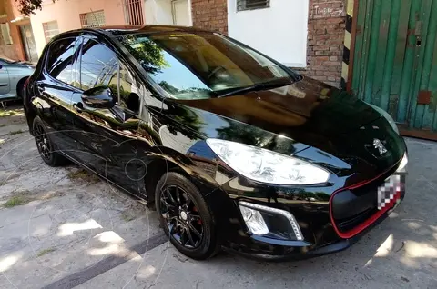 Peugeot 308 Allure NAV 2014/5 usado (2014) color Negro precio $11.000.000