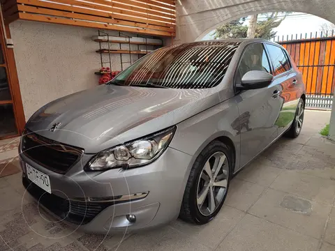 Peugeot 308 1.6L Allure Pack Blue-HDi usado (2017) color Gris precio $145.000.000