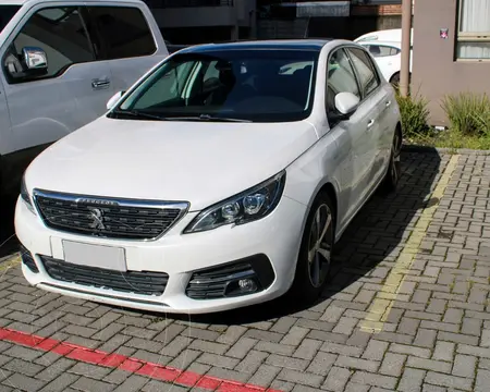 Peugeot 308 1.6L Allure BlueHDi 120HP Aut usado (2019) color Blanco Nacarado precio $14.000.000