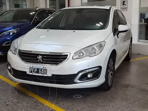 Peugeot 408 Feline usado (2015) color Blanco Banquise precio $14.000.000