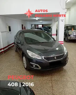 Peugeot 408 Allure Plus THP usado (2016) color Negro Perla precio $16.000.000