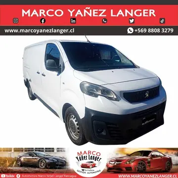 Peugeot Expert 2.0L Furgon Premium 3P HDi 150HP MT usado (2019) color Blanco precio $10.390.000