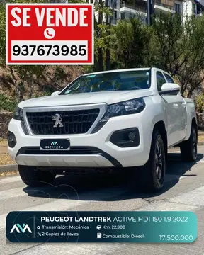 Peugeot Landtrek Active HDi 150 4x4 usado (2022) color Blanco precio $17.500.000