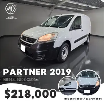Peugeot Partner HDi Maxi usado (2019) color Blanco precio $218,000