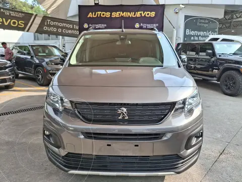 Peugeot Rifter GT Puretech usado (2023) color Gris Artemis financiado en mensualidades(enganche $78,000 mensualidades desde $9,386)