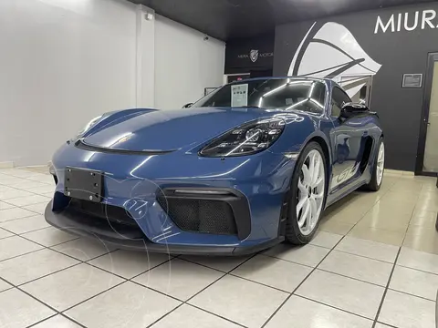 Porsche 718 Cayman GT4 4.0L usado (2020) color Amarillo precio $2,989,000