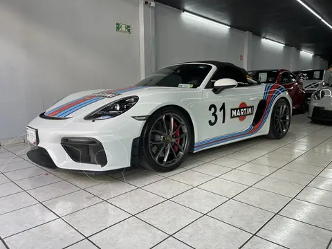 Porsche 718 Spyder 4.0L usado (2021) color Blanco Carrara precio $2,859,000