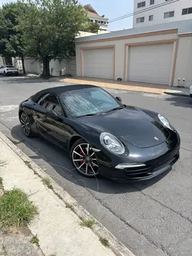 Porsche 911 Carrera S Cabriolet 3.8L usado (2012) color Negro precio $1,450,000
