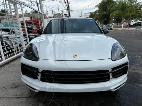 Porsche Cayenne Coupe 3.0L usado (2020) color Blanco financiado en mensualidades(enganche $370,000 mensualidades desde $52,290)