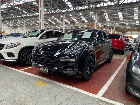 Porsche Cayenne GTS 3.6L usado (2017) color Negro financiado en mensualidades(enganche $315,000 mensualidades desde $48,500)