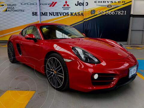 Porsche Cayman 2.7L PDK usado (2014) color Rojo precio $990,000