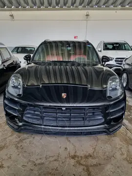 Porsche Macan Turbo Turbo usado (2018) color Negro financiado en mensualidades(enganche $300,000 mensualidades desde $23,600)