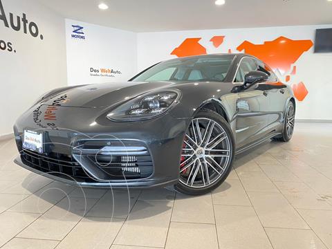 Porsche Panamera Turbo Executive usado (2018) color Negro financiado en mensualidades(enganche $569,853 mensualidades desde $55,144)