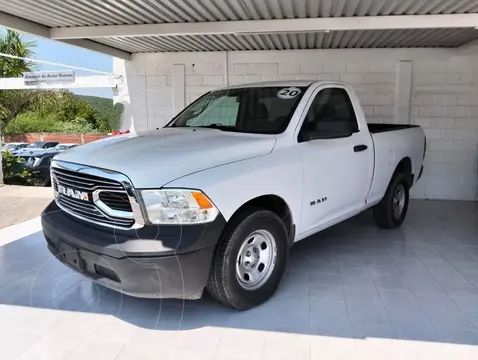 RAM 1500 SLT 1500 Crew Cab Trabajo 3.6L Aut 8 vel 4x2 usado (2020) color Blanco precio $367,000