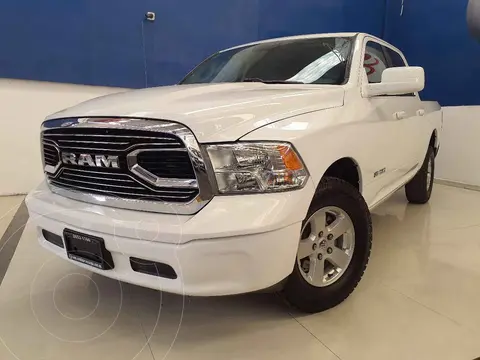 RAM 1500 SLT 1500 Crew Cab Trabajo 3.6L Aut 8 vel 4x2 usado (2019) color Blanco financiado en mensualidades(enganche $138,702 mensualidades desde $11,423)