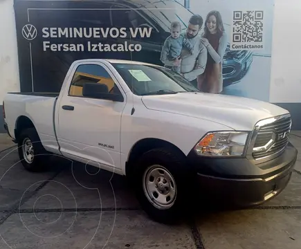 RAM 1500 SLT 1500 Crew Cab Trabajo 3.6L Aut 8 vel 4x2 usado (2020) color Blanco precio $449,999