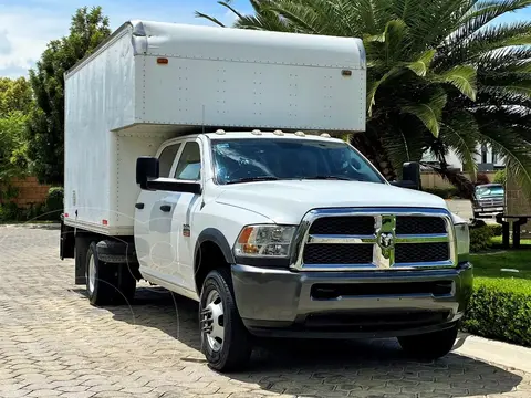 RAM 4000 6.7L Chasis Crew Cabina 4x4 usado (2014) color Blanco financiado en mensualidades(enganche $103,600)