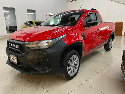 RAM 700 SLT Crew Cab usado (2021) color Rojo financiado en mensualidades(enganche $62,402 mensualidades desde $5,357)