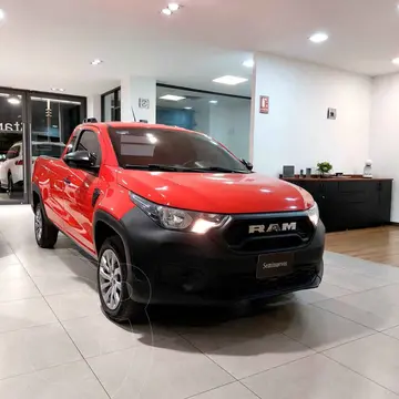 RAM 700 SLT Regular Cab usado (2023) color Rojo financiado en mensualidades(enganche $74,938 mensualidades desde $5,053)