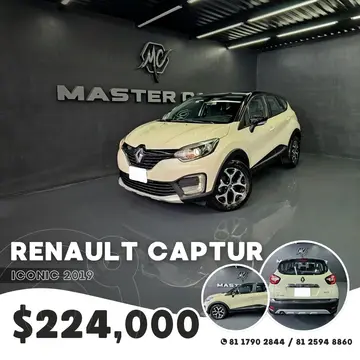 Renault Captur Iconic Aut usado (2019) color Beige precio $224,000