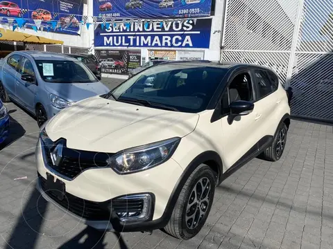 Renault Captur Iconic Aut usado (2018) color Azul financiado en mensualidades(enganche $28,000)
