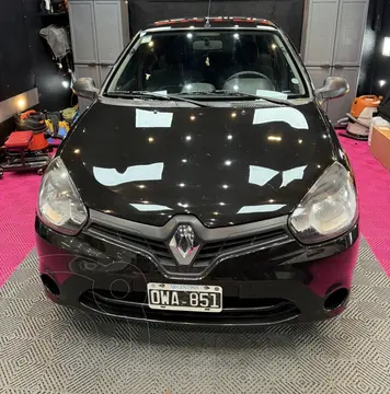 Renault Clio Mio 5P Confort usado (2015) color Negro precio $12.000.000