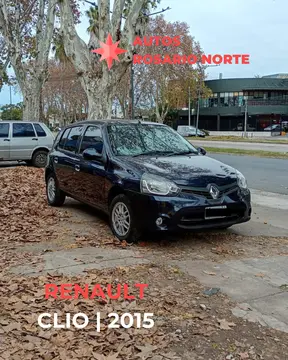 Renault Clio Mio 5P Dynamique Sat usado (2015) color Negro Nacre financiado en cuotas(anticipo $6.000.000)