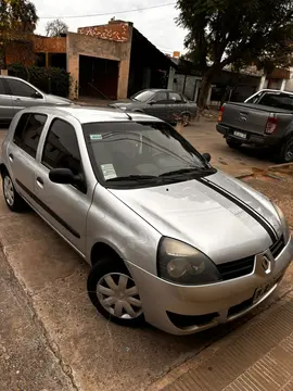 Renault Clio 5P 1.2 Authentique Pack I usado (2012) color Gris Estrella precio $8.800.000