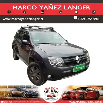 Renault Duster 1.6L Life 4x2 usado (2018) color Gris Cometa precio $6.890.000