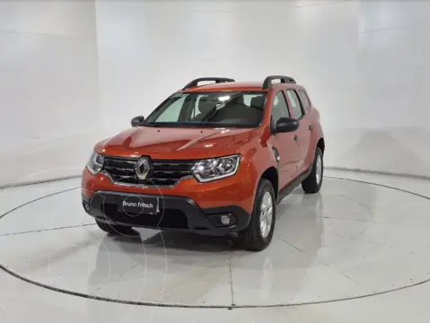 Renault Duster 1.6L Life usado (2022) color Naranja financiado en cuotas(pie $2.000.000)