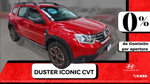 Renault Duster Iconic Aut usado (2024) color Rojo financiado en mensualidades(enganche $129,162 mensualidades desde $5,434)