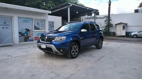 Renault Duster Iconic usado (2021) color Azul Acero financiado en mensualidades(enganche $36,628 mensualidades desde $6,814)