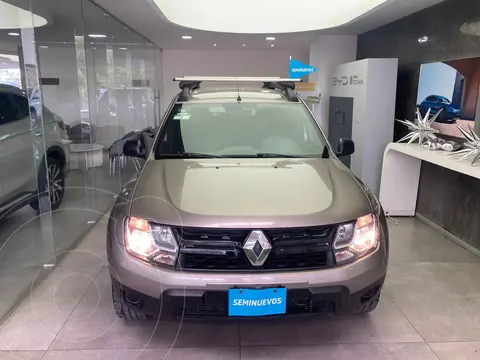 Renault Duster Zen usado (2018) color Gris financiado en mensualidades(enganche $32,000)