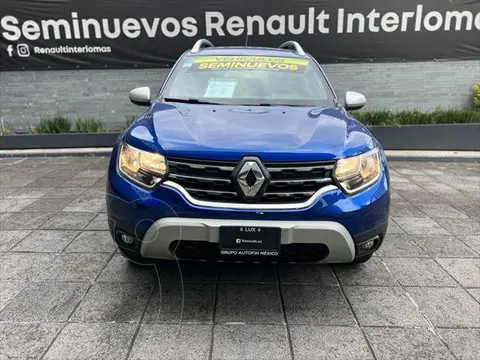 Renault Duster Iconic usado (2021) color Azul financiado en mensualidades(enganche $91,250 mensualidades desde $6,730)